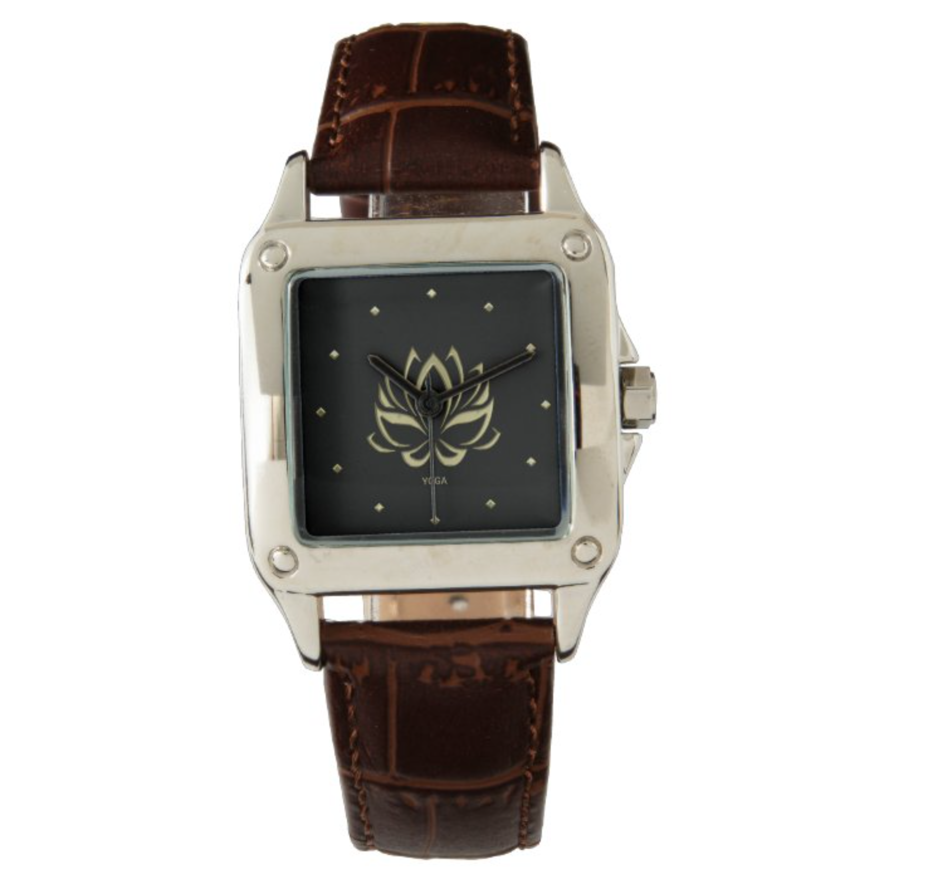 Gold Lotus Watch