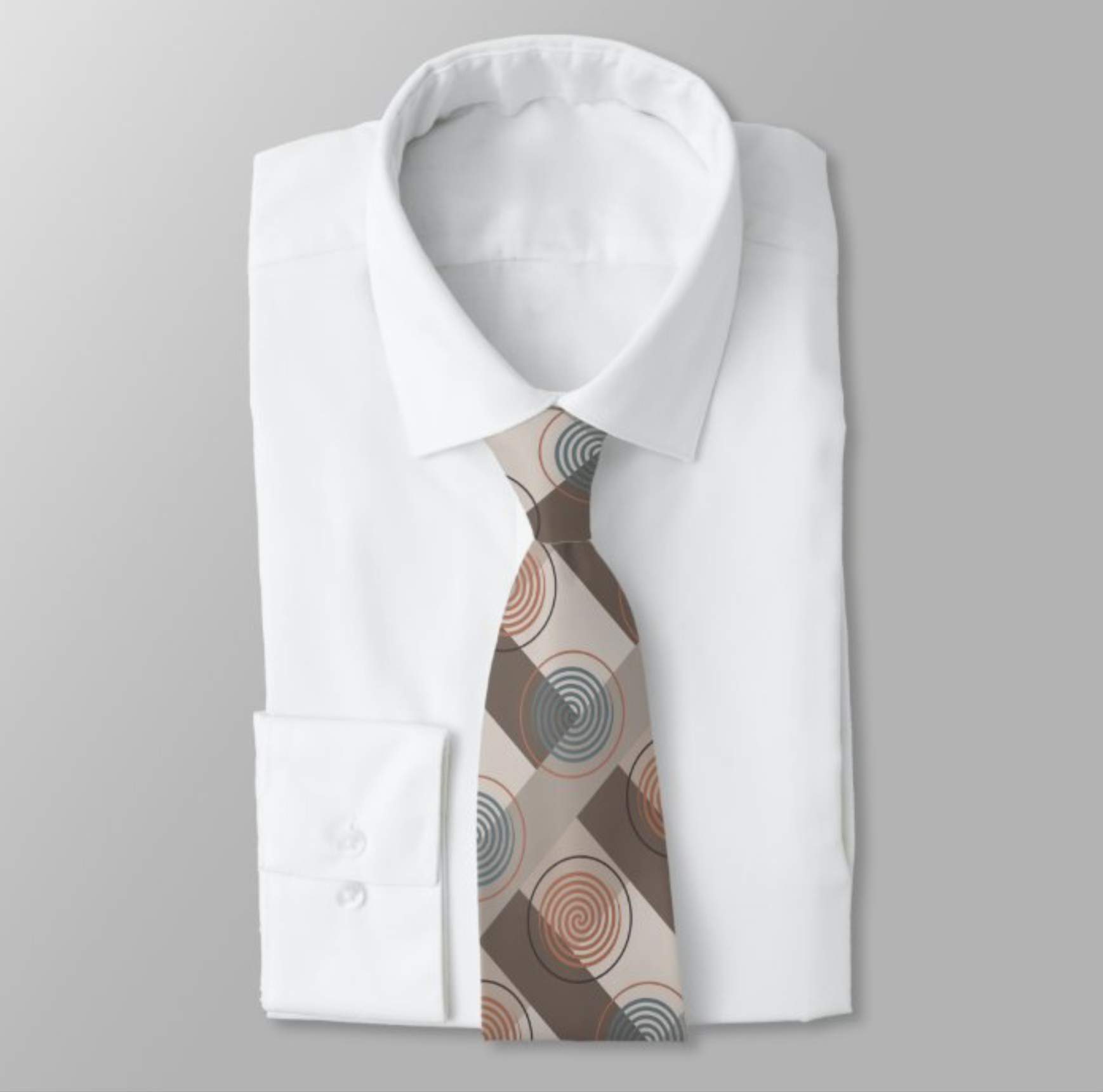 Swirl Neck Tie