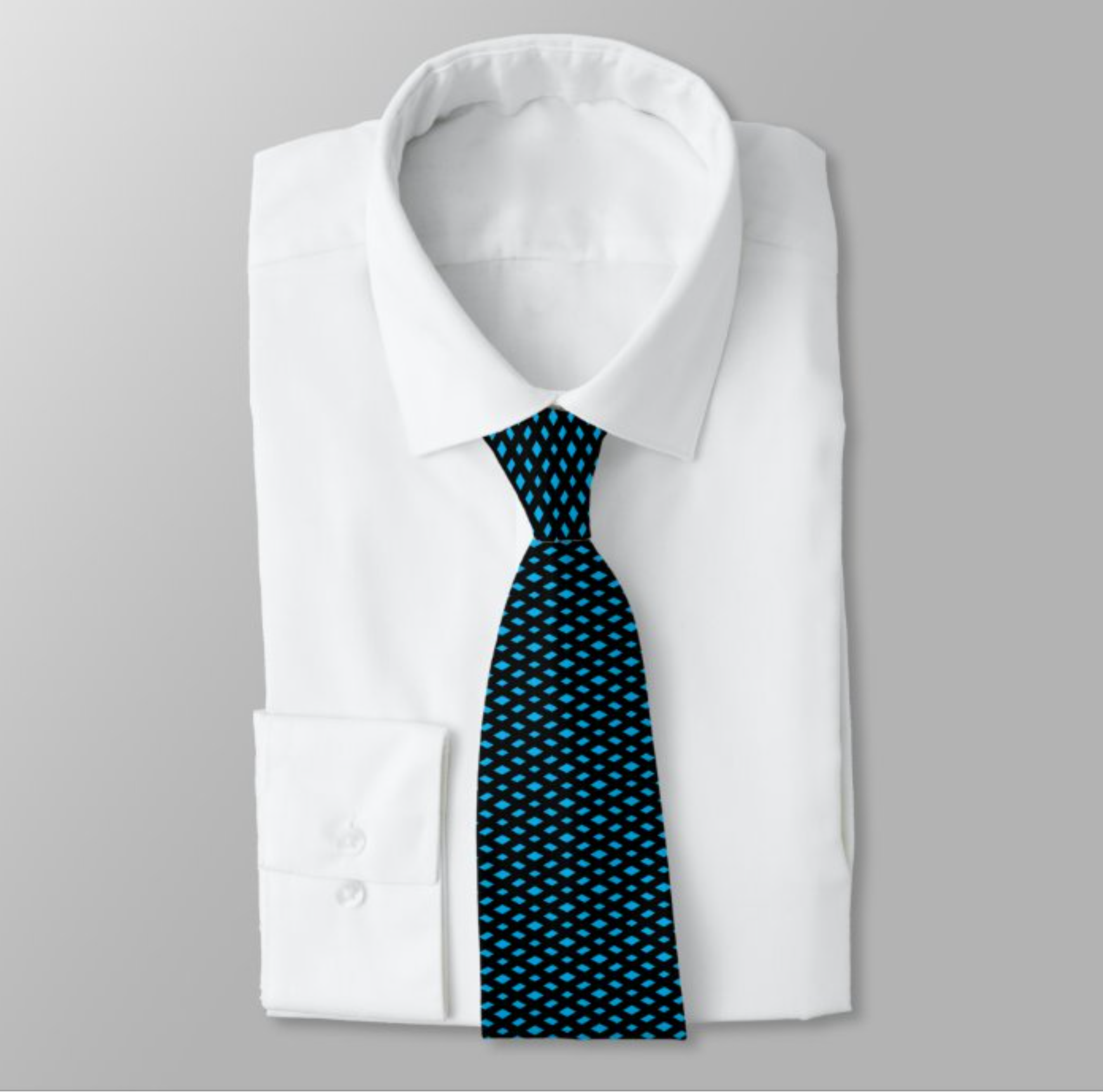 Diamond Pattern Neck Tie