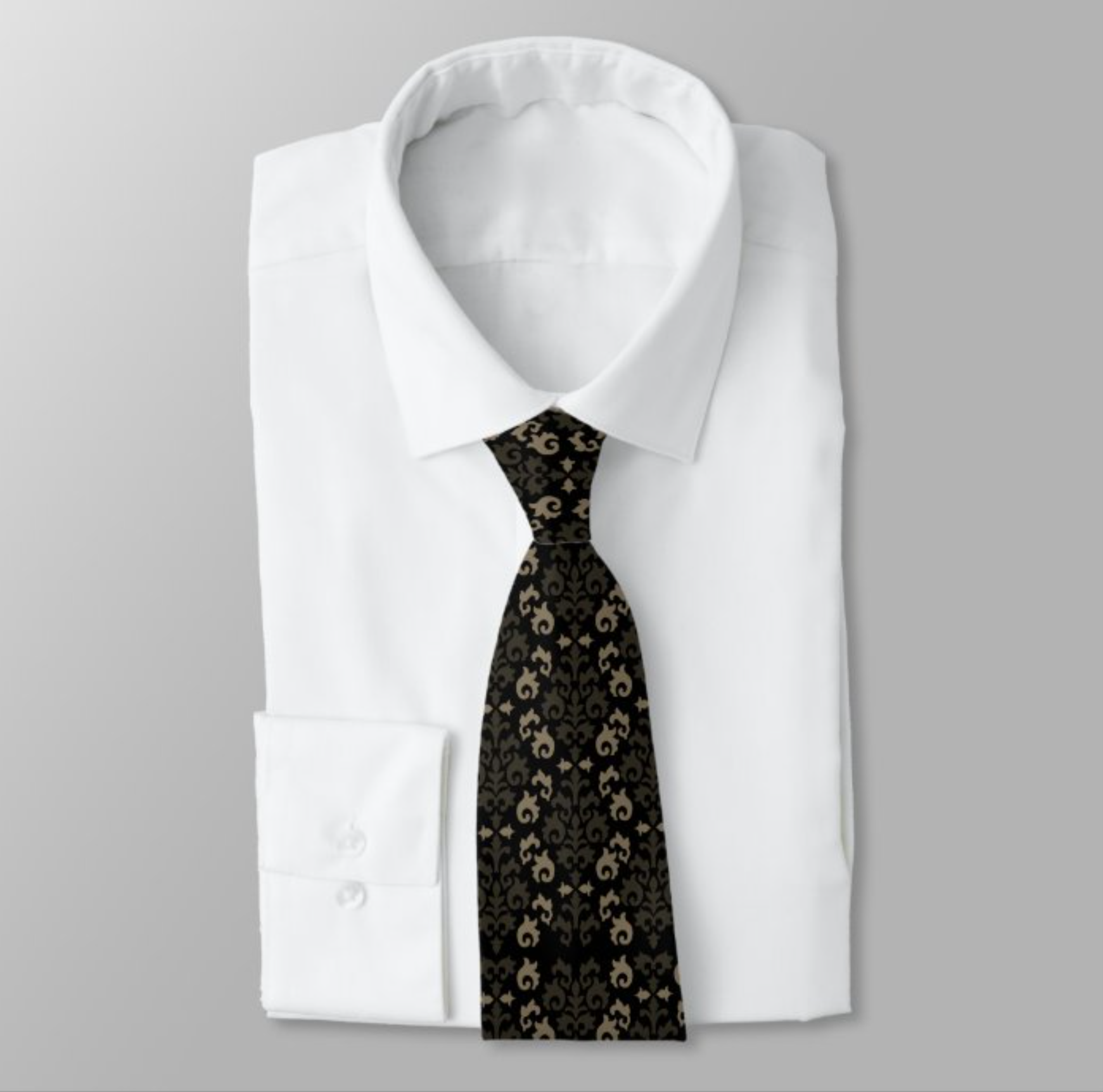 Damask Neck Tie