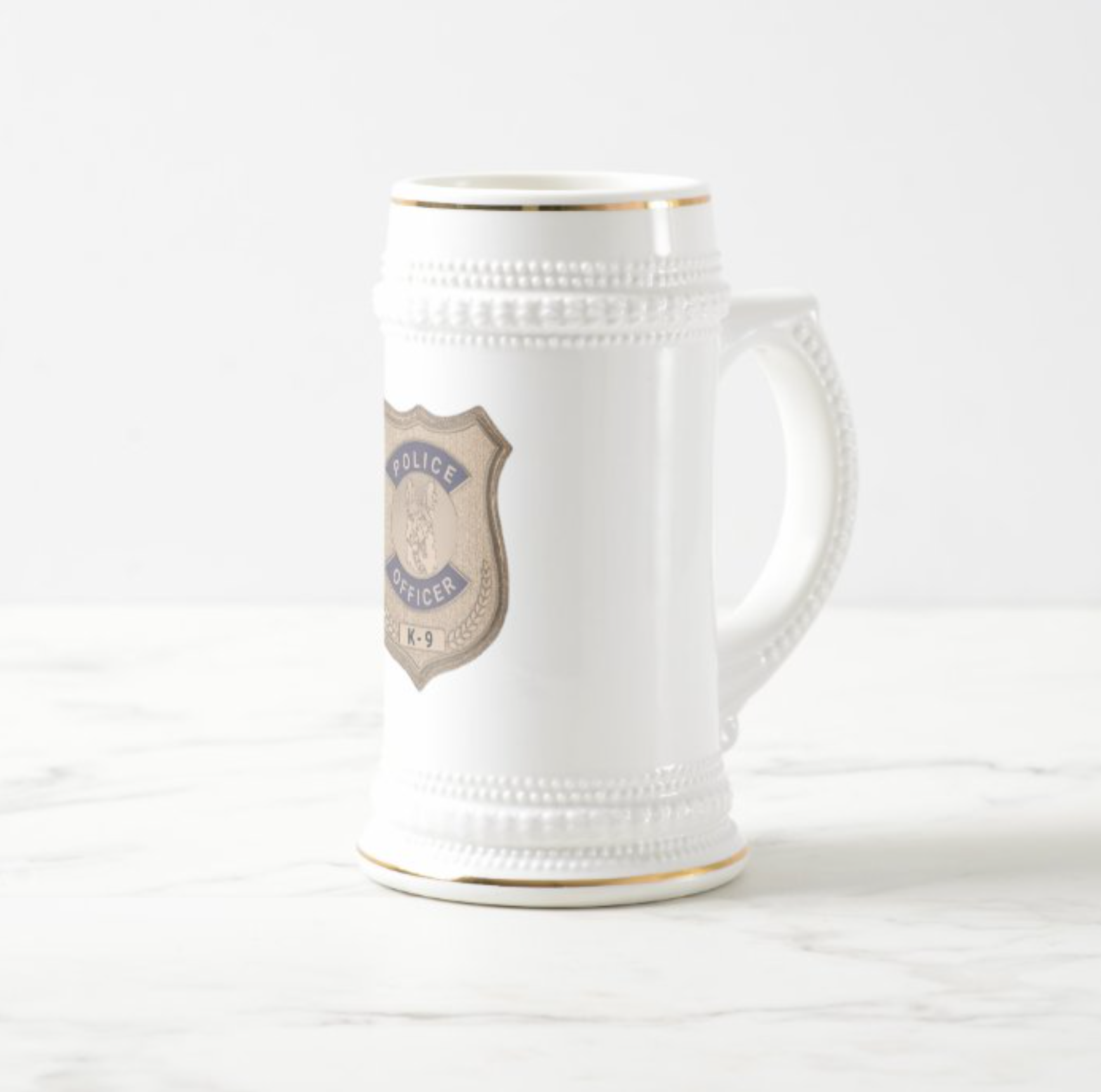 K9 Officer Beer Stein