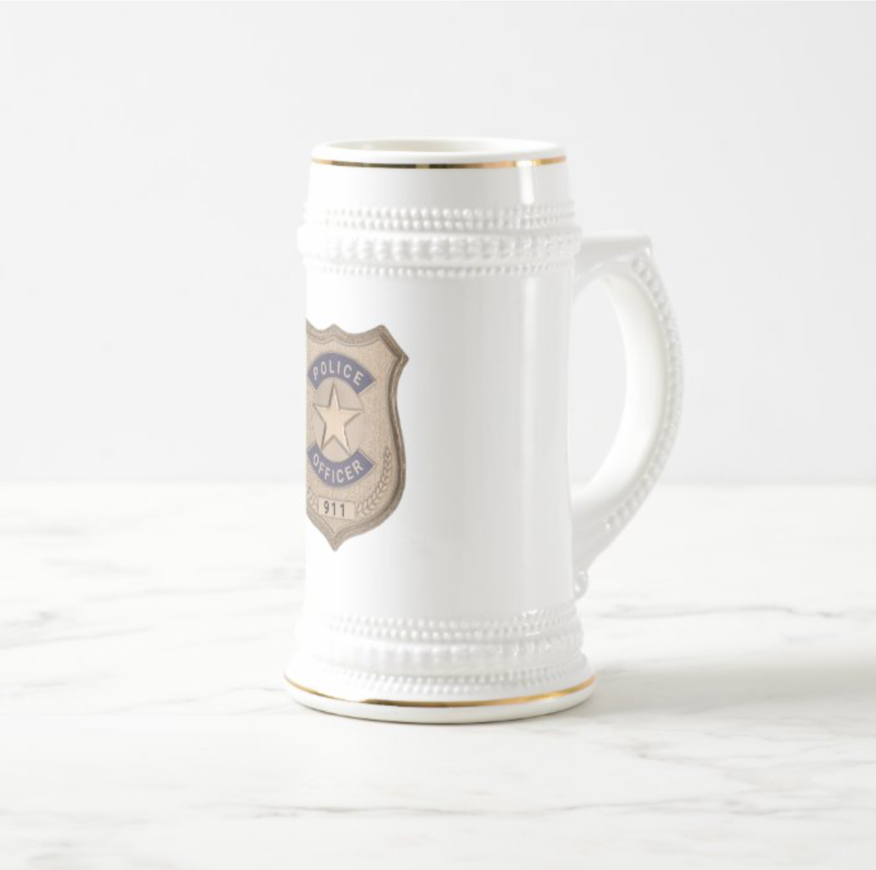 Police Officer Beer Stein