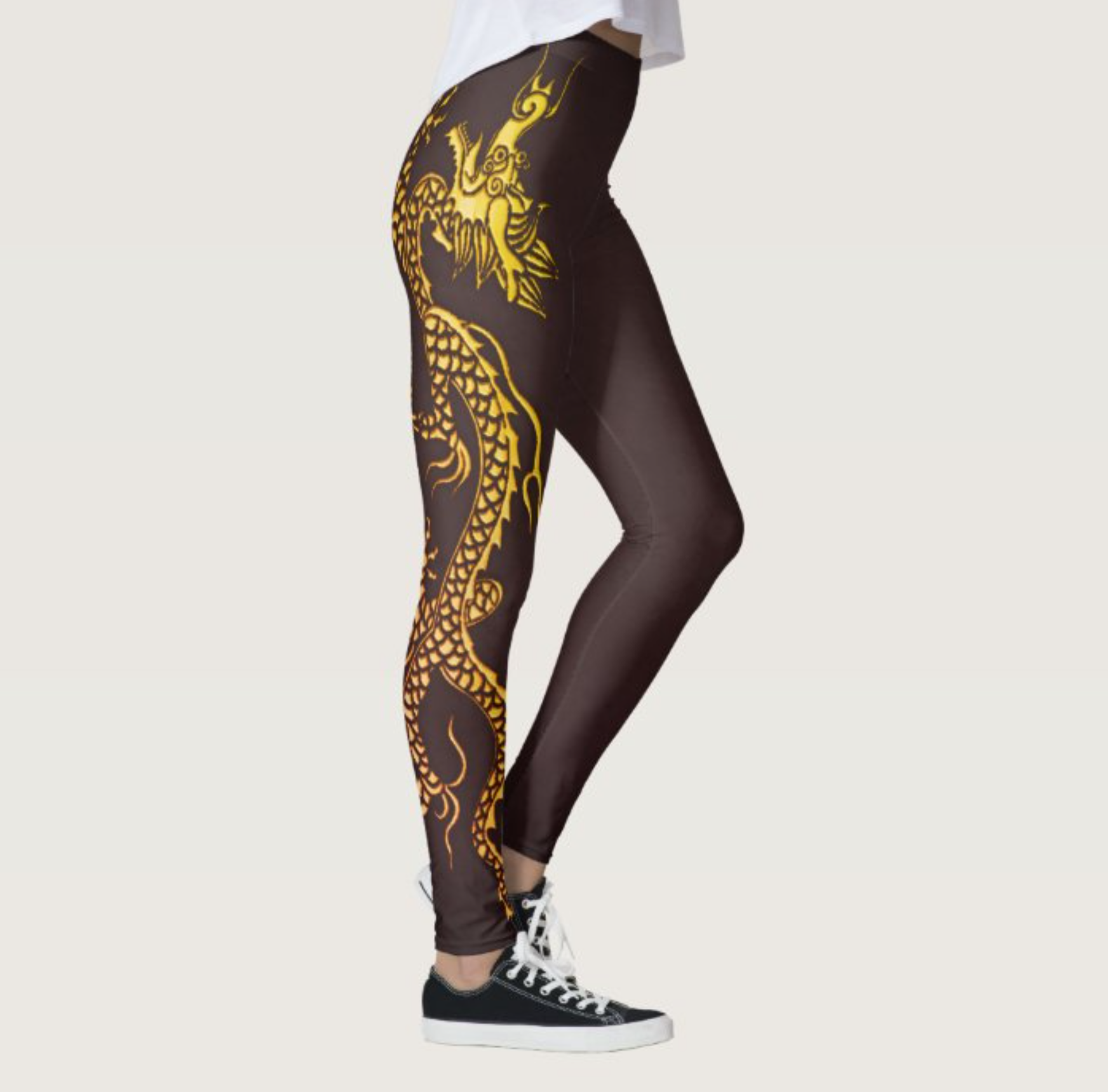 Elegant Dragon Leggings