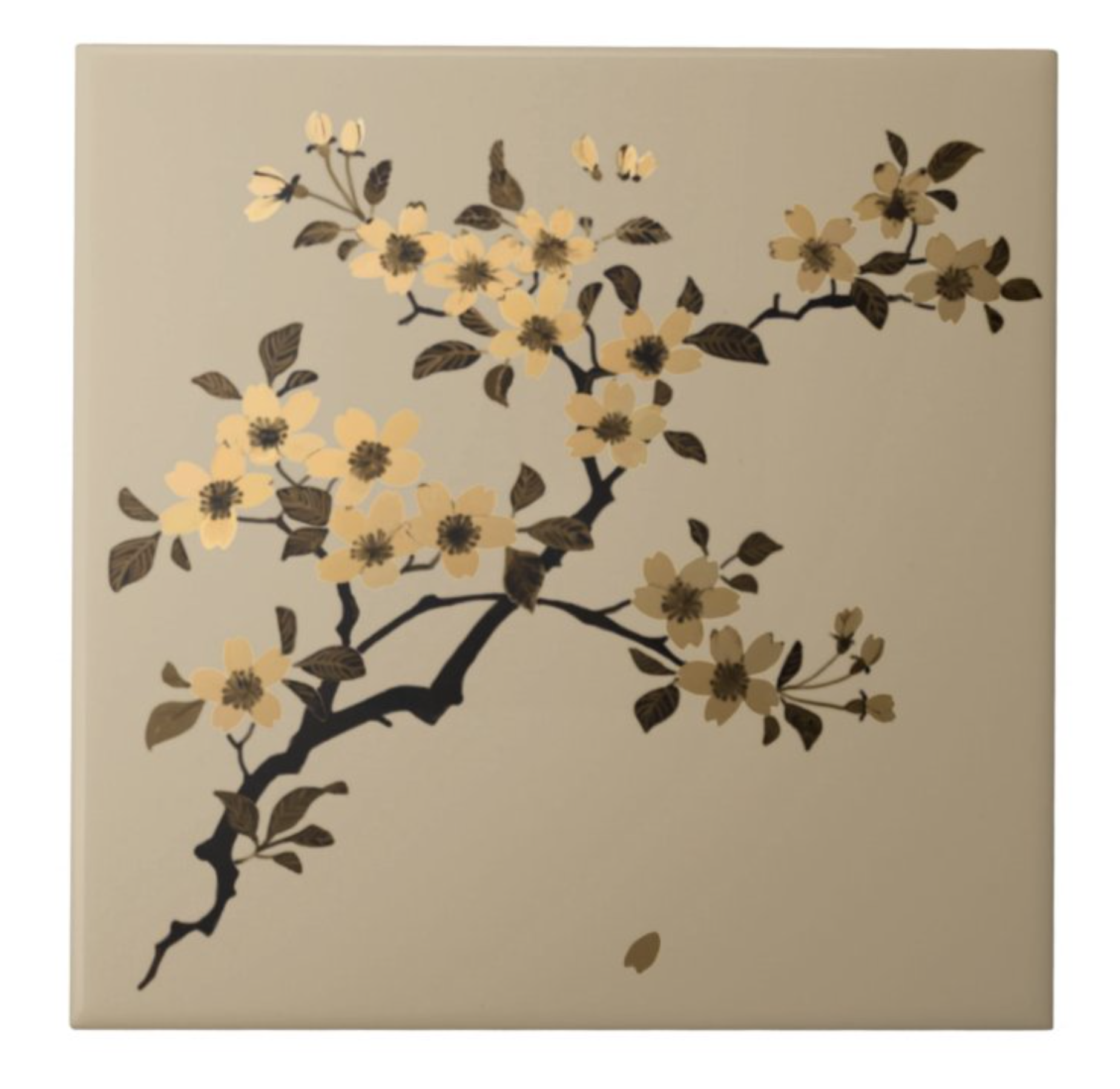 Cherry Blossom Ceramic Tile