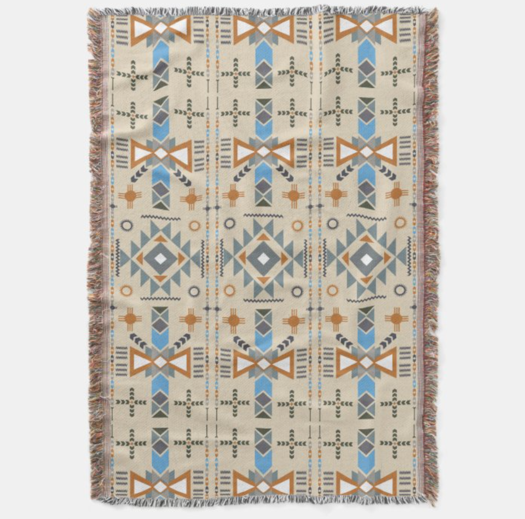 Native American Throw Blanket