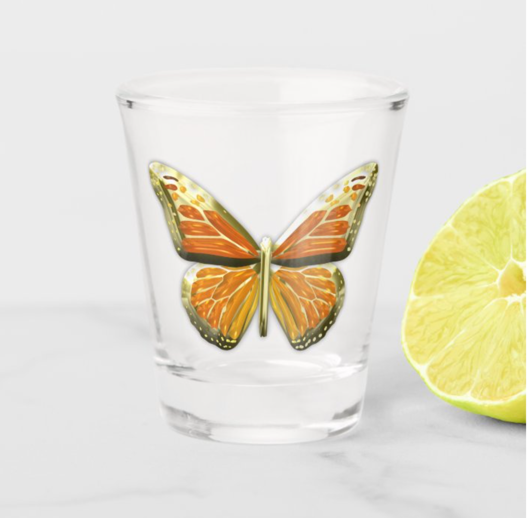 Butterfly Shot Glass