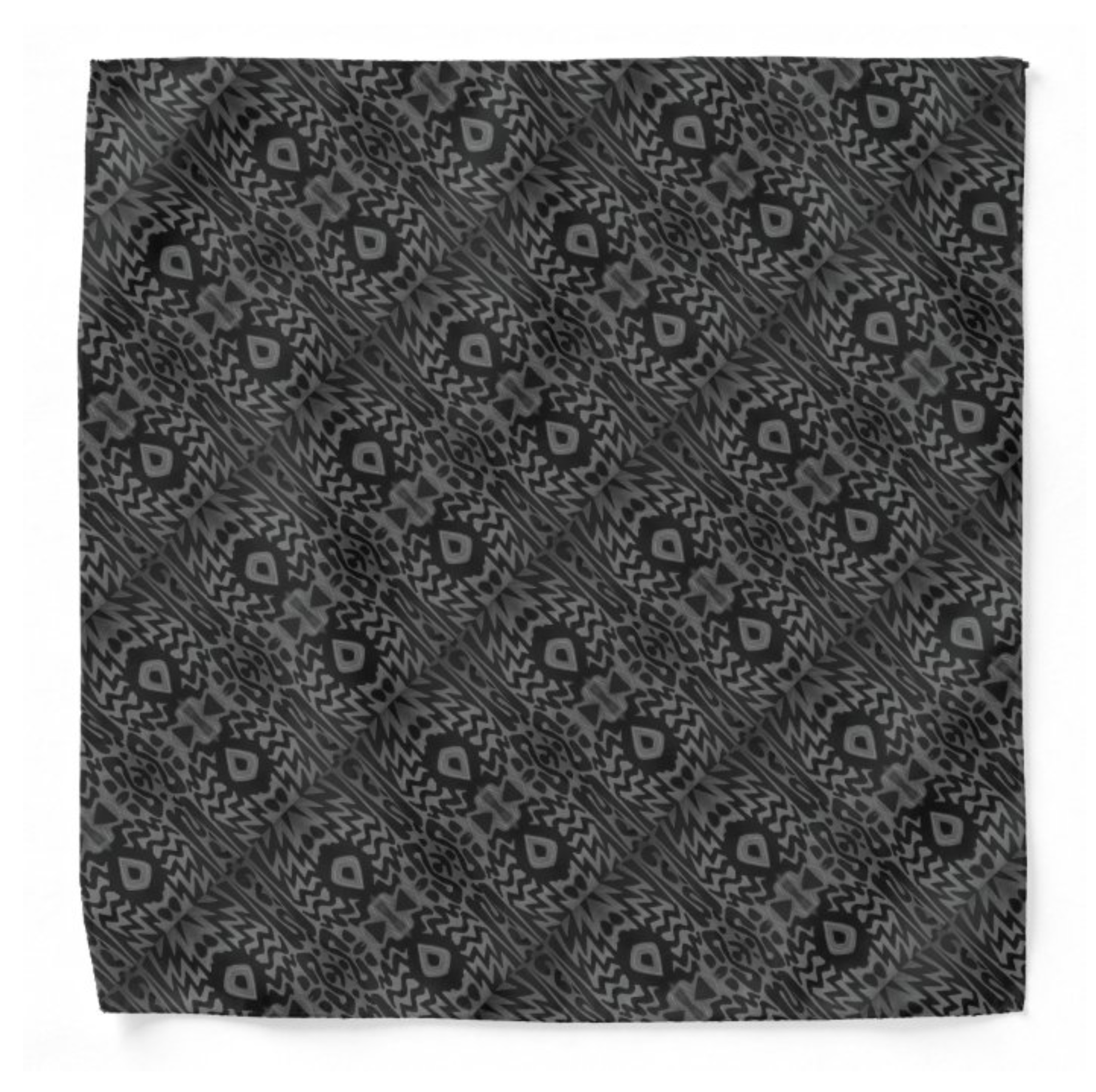 Funky Gray Bandana