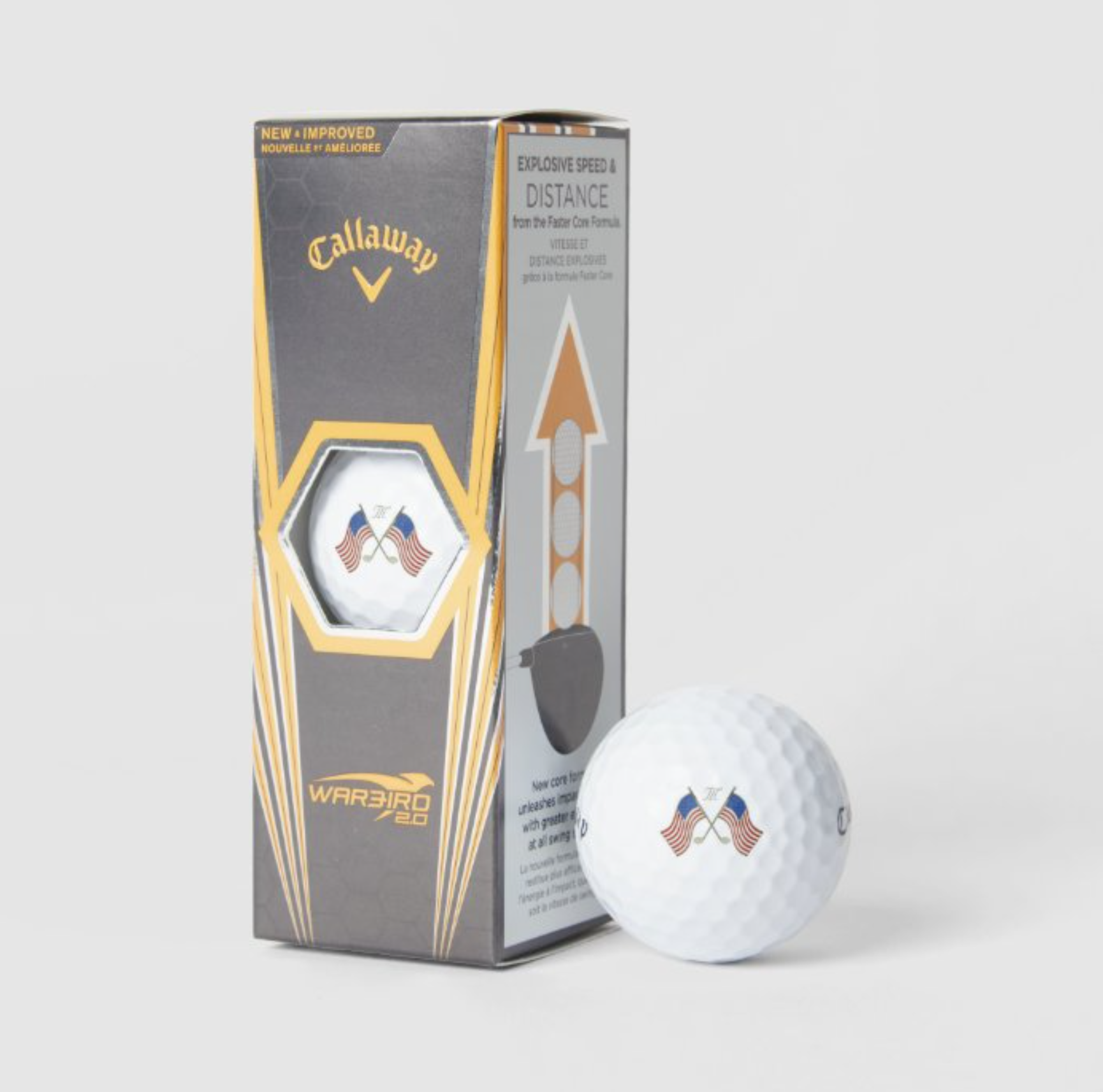 American Flag Golf Balls