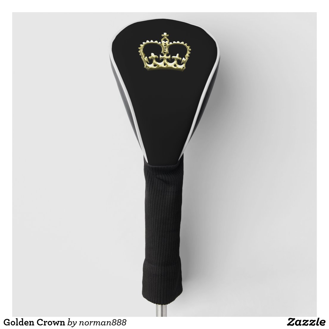 Golden Crown Golf Head Cover