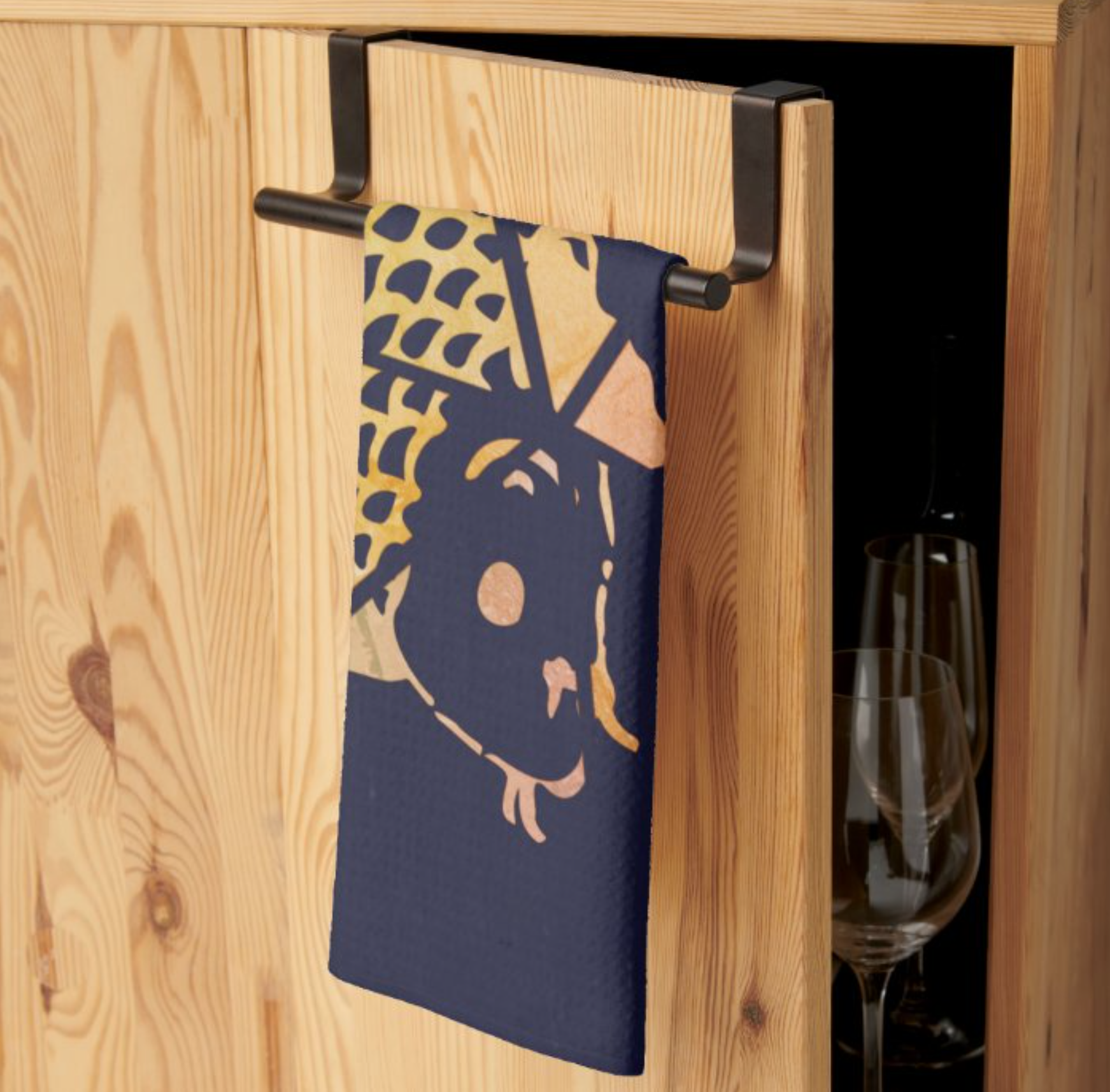 Koi Fish Kitchen Towel