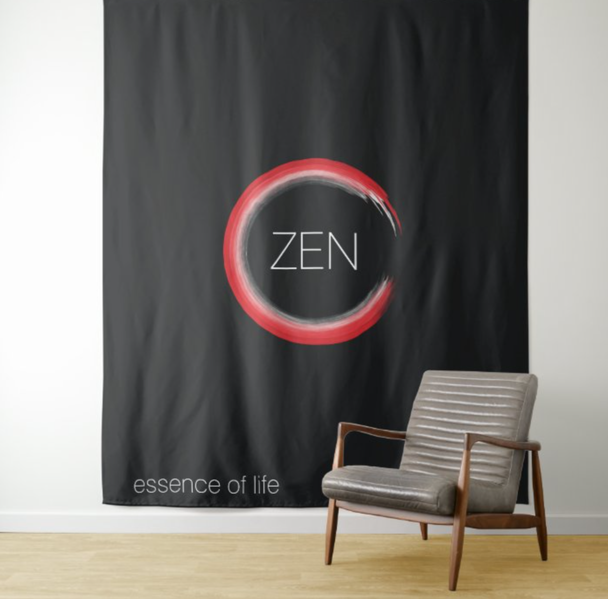 Red Zen Tapestry