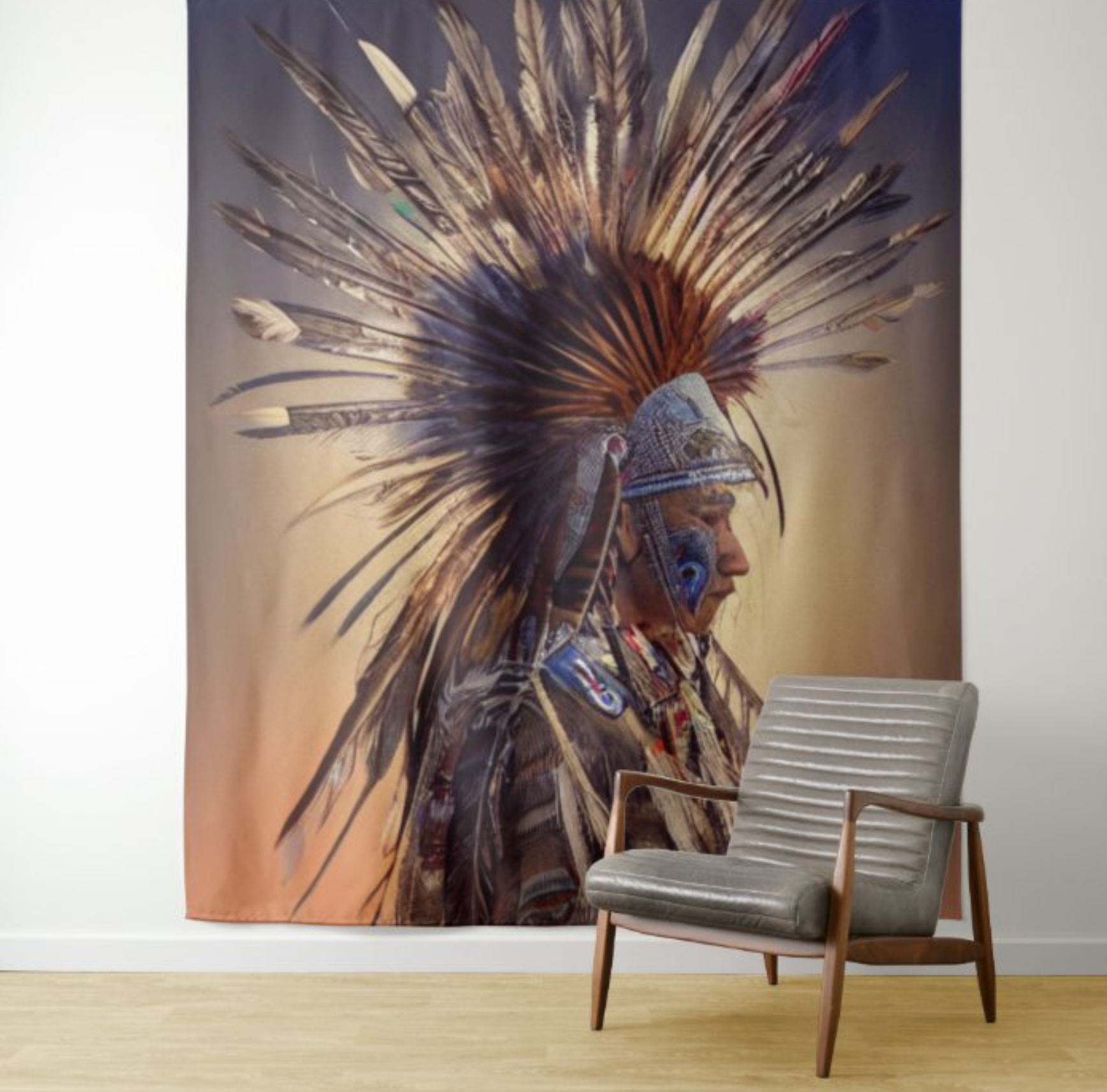 Native American Ojibwe Tapestry