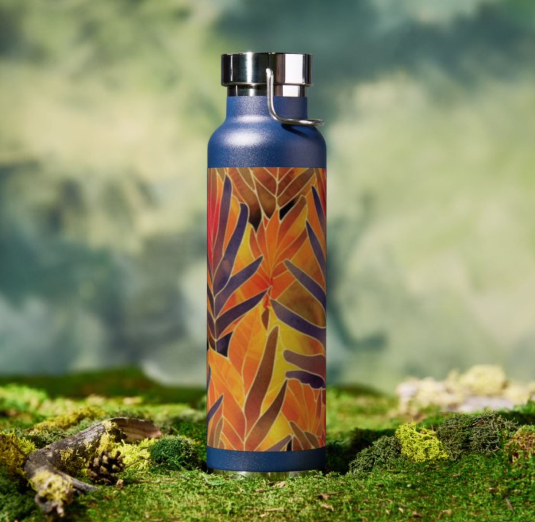 Autumn Leaves Water Bottle