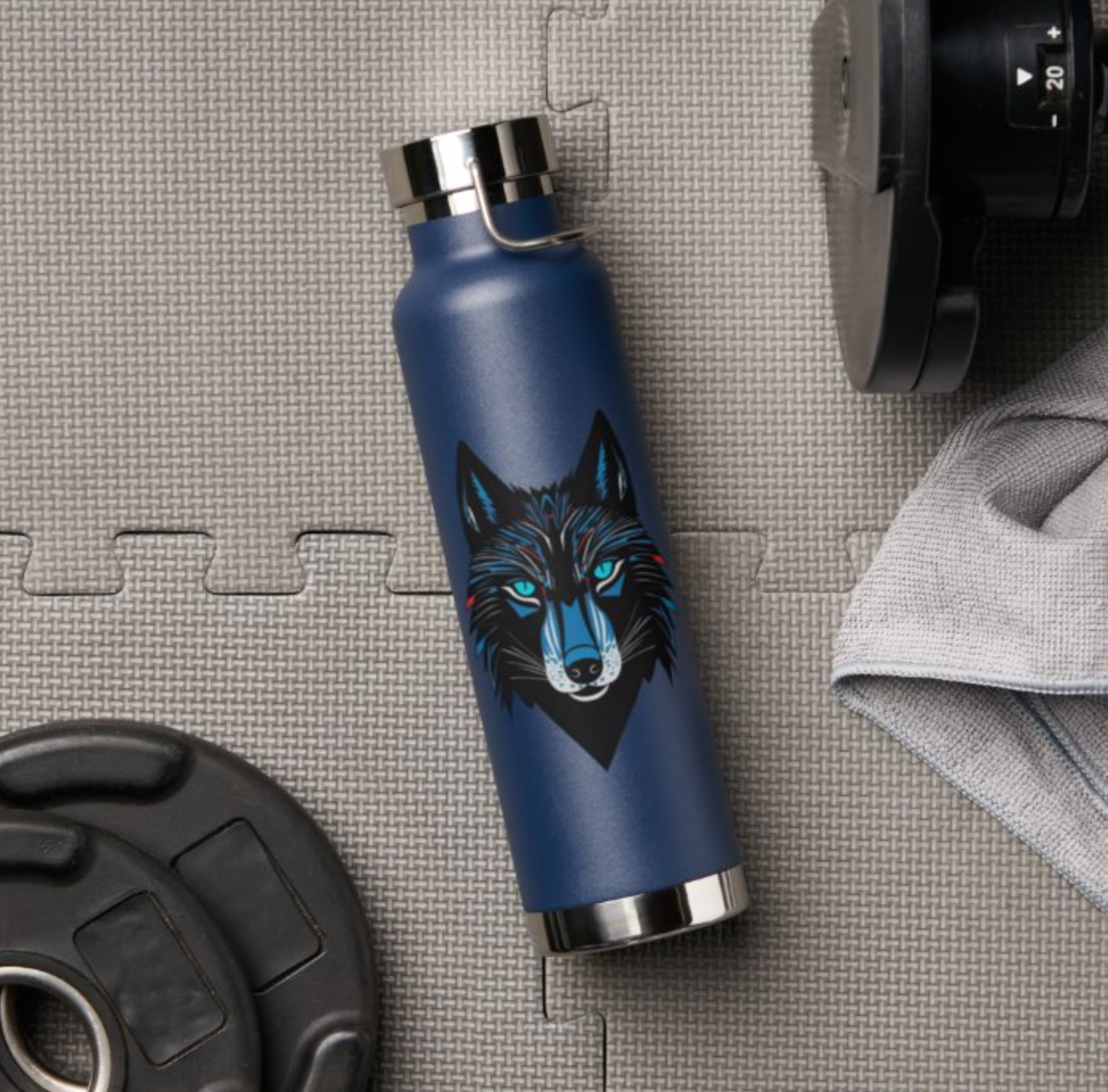 Mystical Wolf Water Bottle