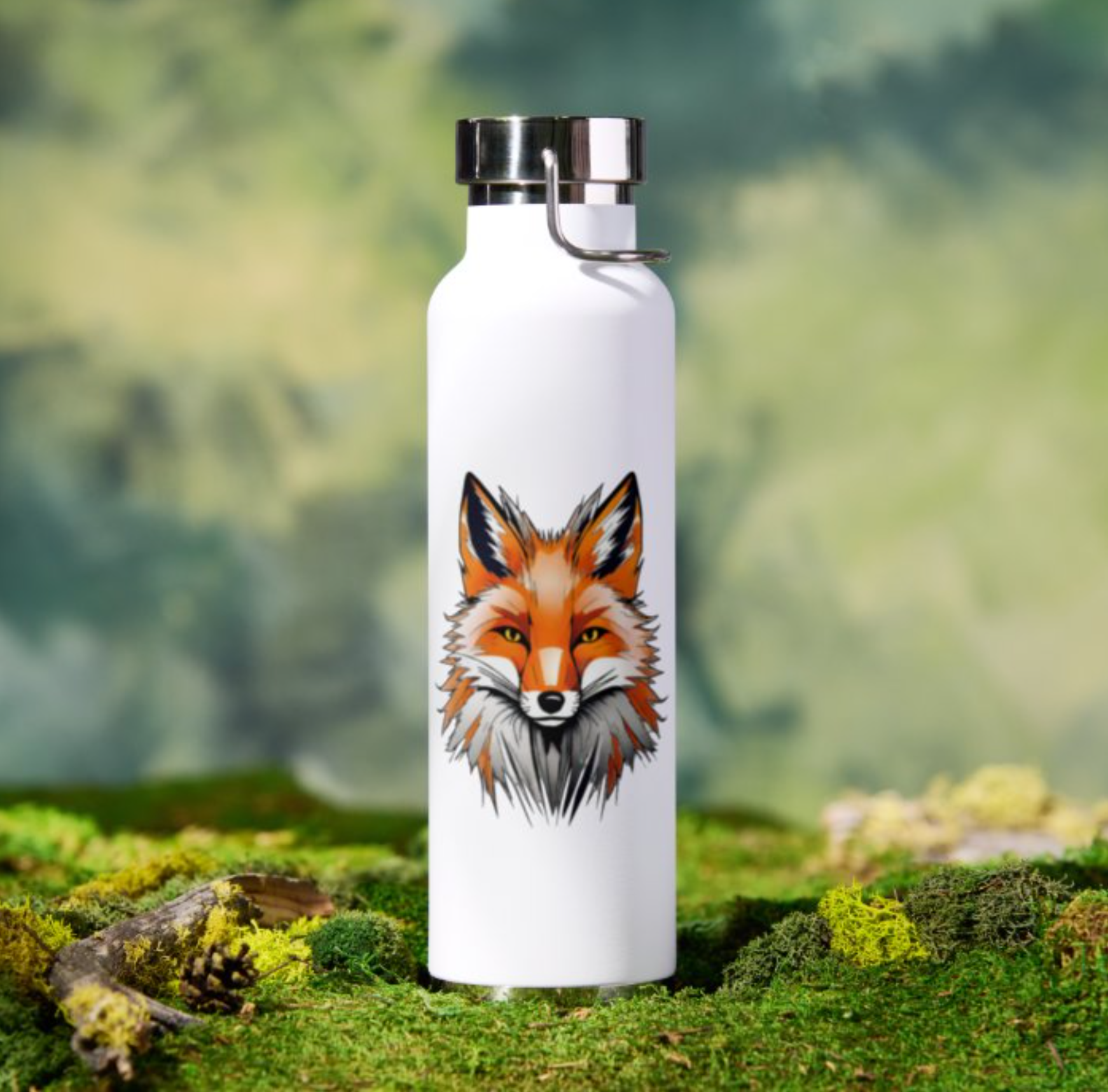 Red Fox Water Bottle