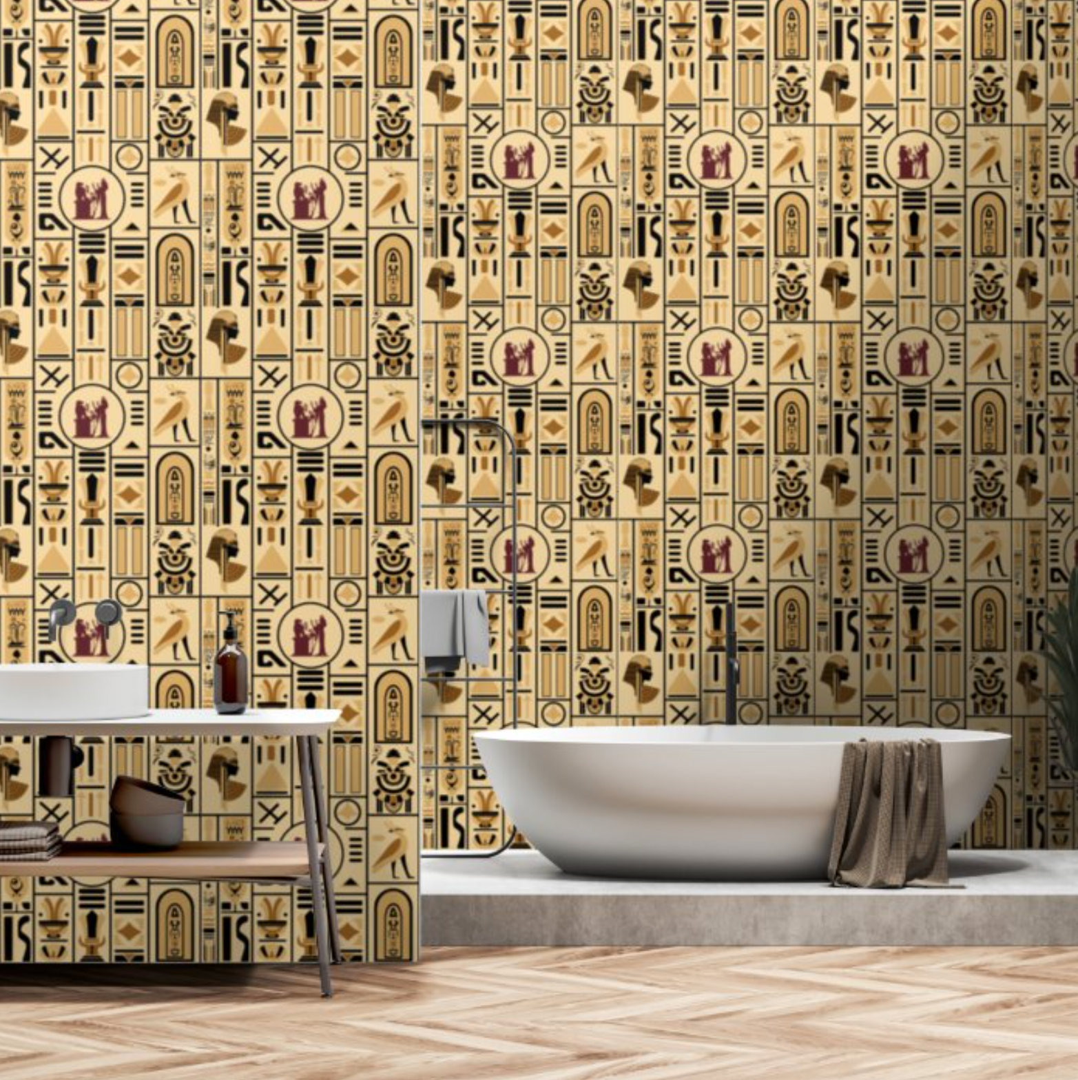 Egyptian Hieroglyphs Wallpaper