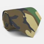 Camo Woodland Neck Tie