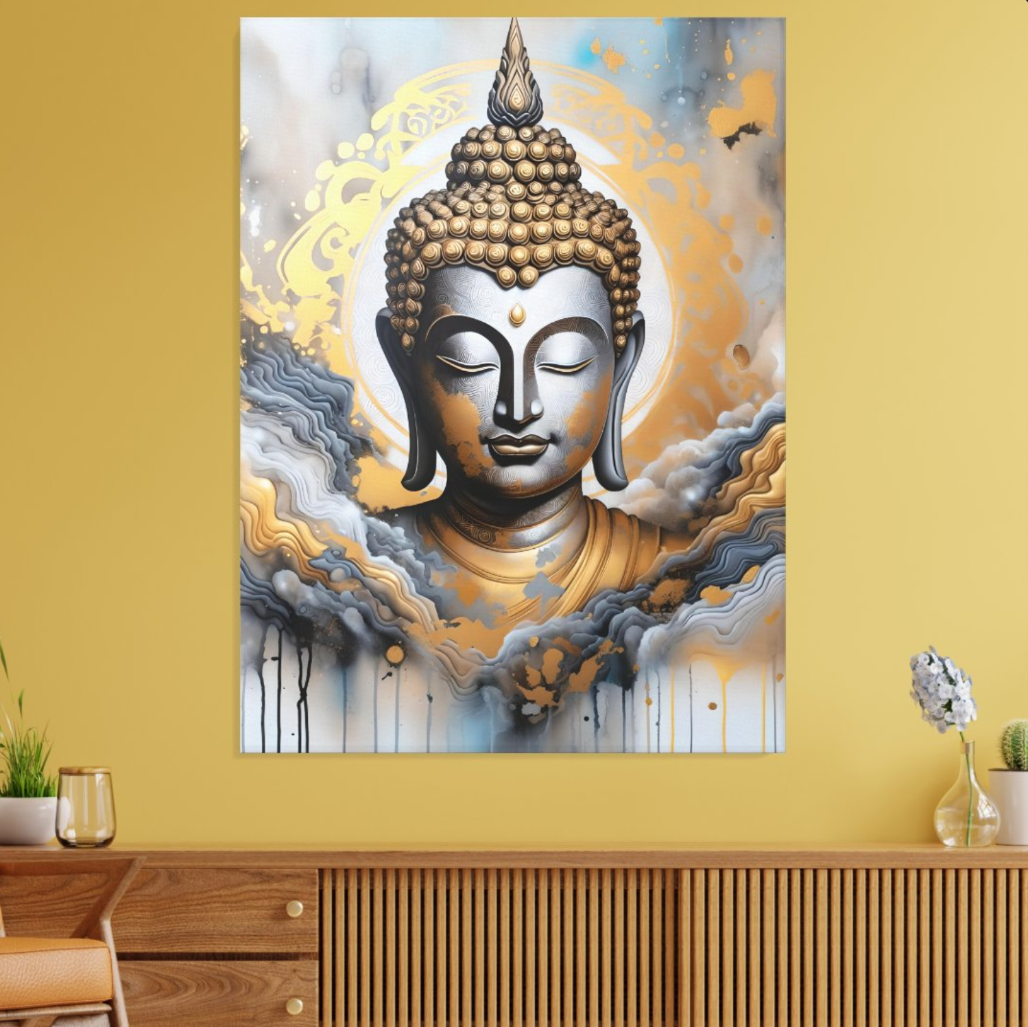 Enlightened Buddha Canvas Print