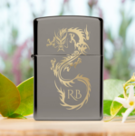 Modern Gold Dragon Zippo Lighter